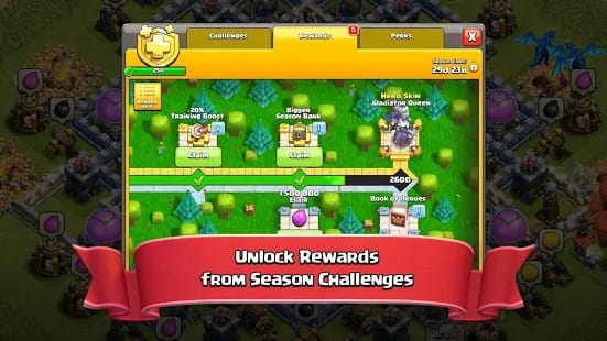 Clash Of Clans MOD APK With Unlimited Gems, Coins, and much more