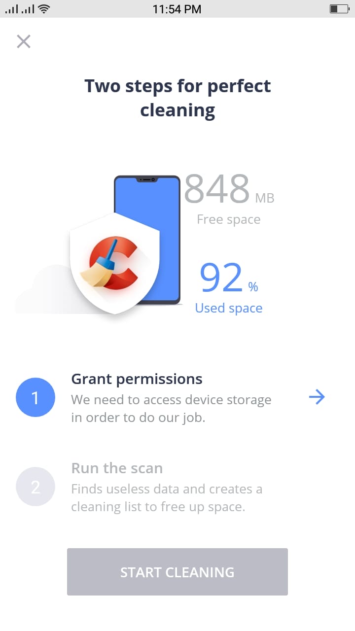 CCleaner PRO APK Optimizing