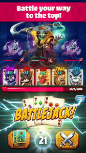 Battlejack Blackjack RPG MOD APK Android 2.6.3 Screenshot