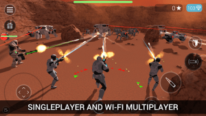 CyberSphere SciFi Third Person Shooter MOD APK Android 2.0.5 Screenshot