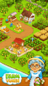 Farm Town Happy Farming Day & Food Farm Game City MOD APK Android 3.35 Screenshot