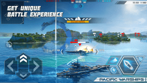 Pacific Warships World Of Naval PvP Warfare MOD + DATA APK Android 0.9.189 Screenshot