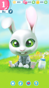 Bu The Baby Bunny Cute Pet Care Game MOD APK Android 2.6 Screenshot