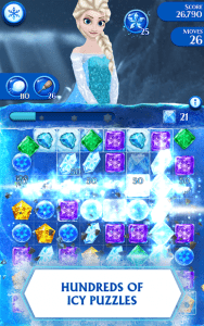 Disney Frozen Free Fall Play Frozen Puzzle Games MOD APK Android 9.2.0 Screenshot