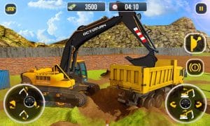 Heavy Excavator Crane City Construction Sim 2017 MOD APK Android 1.1 Screenshot