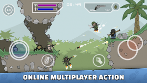 Mini Militia Doodle Army 2 MOD APK Android 5.2.0 Screenshot