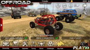 Offroad Outlaws MOD APK Android 4.2.1 Screenshot