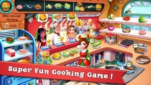 Rising Super Chef Craze Restaurant Cooking Games MOD APK Android 4.5.0 Screenshot