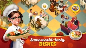 Tasty Town Cooking & Restaurant Game MOD APK Android 1.17.8 Screenshot
