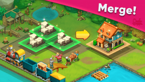 Train Town 3 Match Merge Magic Puzzle Games MOD APK Android 1.1.3 Screenshot