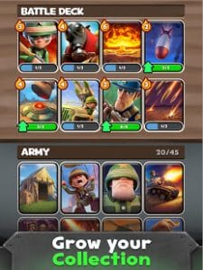 War Heroes Strategy Card Game For Free MOD APK Android 3.0.4 Screenshot