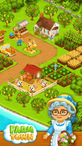 Farm Town Happy Farming Day & Food Farm Game City MOD APK Android 3.41 Screenshot