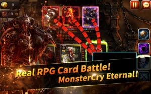 MonsterCry Eternal Card Battle RPG MOD APK Android 1.1.1.8 Screenshot