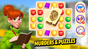 Small Town Murders Match 3 Crime Mystery Stories MOD APK Android 1.1.0 Screenshot