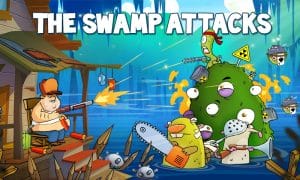 Swamp Attack MOD APK Android 4.0.3.73 Screenshot