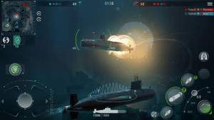 WORLD Of SUBMARINES Navy Shooter 3D Wargame MOD APK Android 2.0.4 B301244 Screenshot