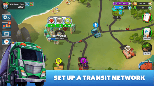 Transit King Tycoon City Management Game MOD APK Android 3.21 Screenshpt