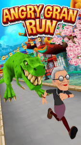 Angry Gran Run Running Game MOD APK Android 2.12.1 Screenshot