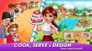 Cooking World Casual Cooking Games Of My Cafe MOD APK Android 2.1.1 Screenshot