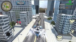 Crime Angel Superhero Vegas Air Strike MOD APK Android 1.08 Screenshot