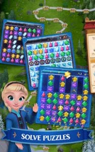 Disney Frozen Free Fall Play Frozen Puzzle Games MOD APK android 9.5.0 Banner