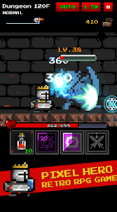 Dungeon X Pixel Hero MOD APK Android 12.0.7 Screenshot