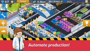 Idle Car Factory Car Builder, Tycoon Games 2020 MOD APK Android 12.7.1 Screenshot