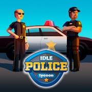 Idle Police Tycoon Cops Game MOD APK android 1.0.0
