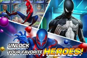 MARVEL Puzzle Quest Join The Super Hero Battle MOD APK Android 210.540484 Screenshoy