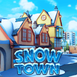 Snow Town Ice Village World Winter City MOD APK android 1.1.5
