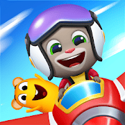 Talking Tom Fly Run New Fun Running Game MOD APK android 1.0.3.23