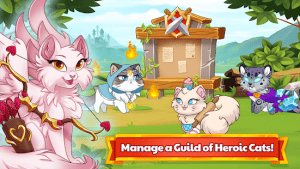 Castle Cats Idle Hero RPG MOD APK Android 2.14.2 Screenshot