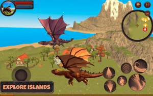 Dragon Simulator 3D Adventure Game MOD APK Android 1.09 Screenshot