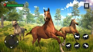 Wild Horse Family Simulator Horse Games MOD APK Android 1.1.9 Screenshot