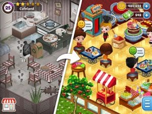 Cafeland World Kitchen MOD  APK android 2.1.52 Banner