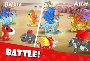 Dragon battle mod apk android 12.00 screenshot