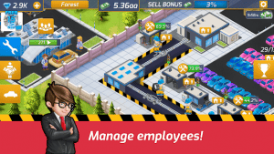 Idle car factory car builder, tycoon games 2020 mod apk android 12.7.5 screensot