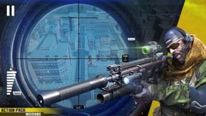 New sniper shooter free offline 3d shooting games mod apk android 1.84 screenshot