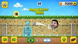 Puppet Soccer 2014 Big Head Football MOD APK Android 3.0.0 Screenshot
