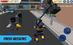 Robot Hero City Simulator 3D MOD APK Android 1.036 Screenshot