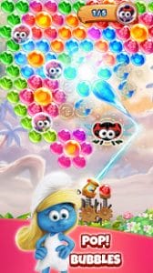 Smurfs Bubble Shooter Story MOD APK Android 3.03.010207 Screenshot