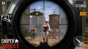Sniper zombies offline shooting games 3d mod apk android 1.23.0 screenshot