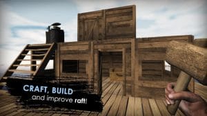 Survival on raft Crafting in the Ocean MOD APK android 1.161 Banner