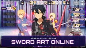 Sword Art Online Alicization Rising Steel MOD APK Android 2.0.2 Screenshot
