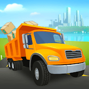 Transit King Tycoon Seaport and Trucks MOD APK android 4.0