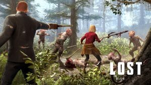 Lost in blue survive the zombie islands mod apk android 1.29.3 screenshot