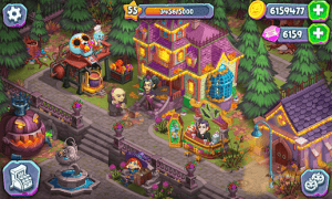 Monster farm happy ghost village witch mansion mod apk android 1.64 screenshot