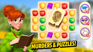 Small town murders match 3 crime mystery stories mod apk android 1.6.1 screenshot