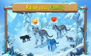 Snow leopard family sim online mod apk android 2.3 screenshot