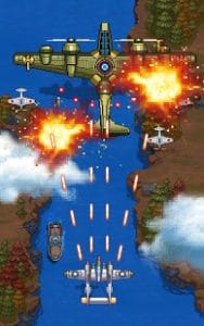 1945 air force airplane shooting games free mod apk android 8.05 screenshot